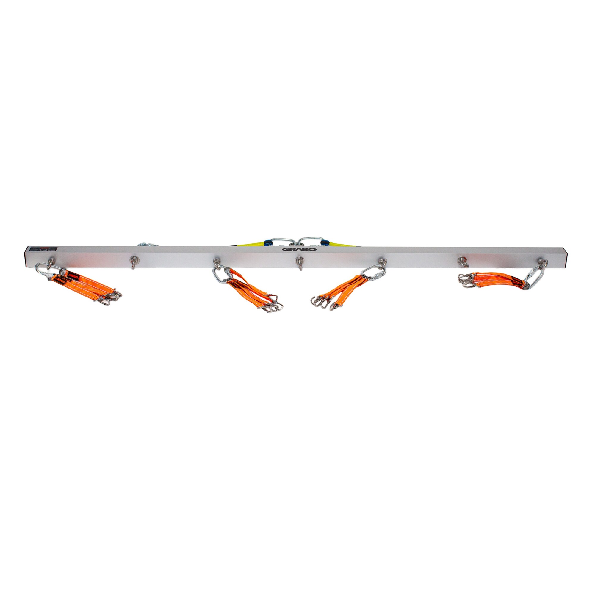 GRABO U-Hoist Crane Bar, Four Tool Steel Lifting Bar for Crane or Forklift, 1,102 Pound Maximum Load, GRAB-UH-V1